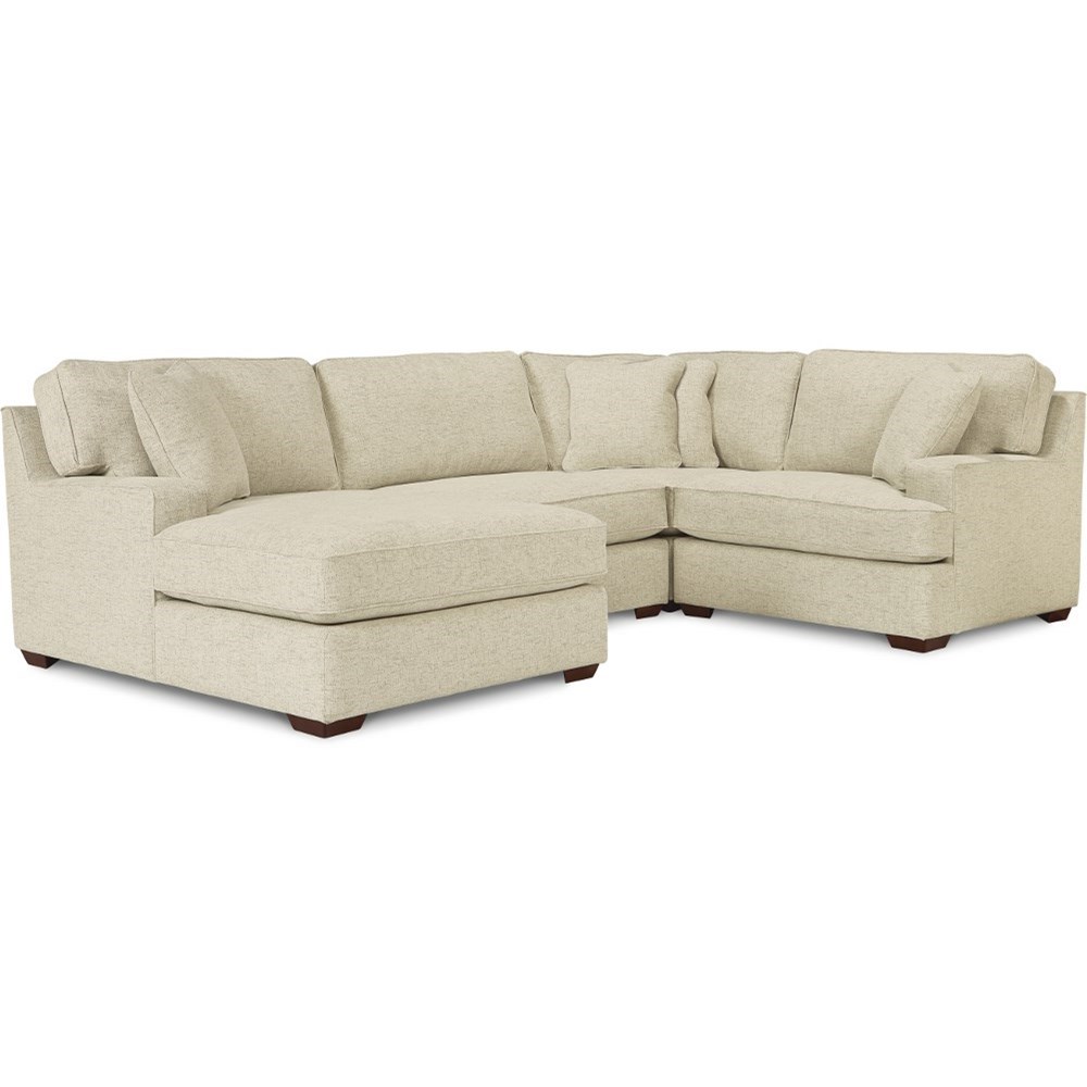 LaZBoy Paxton 3Seat Premier Sectional Sofa with Comfort Core